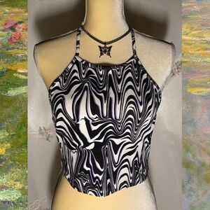 Psychedelic Halter Top
